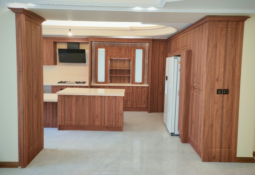 کابینت طرح چوب